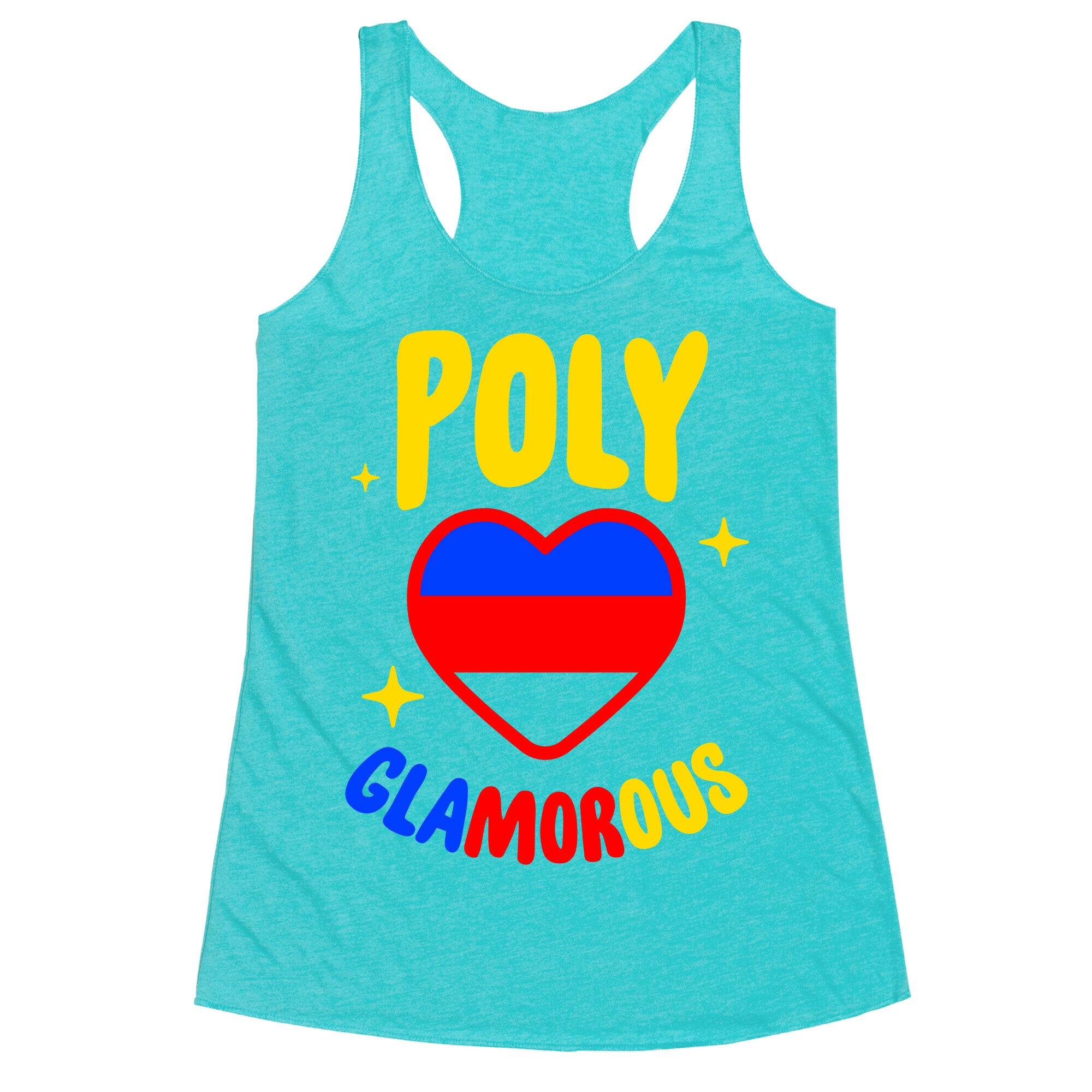 Poly Glamorous Racerback Tank